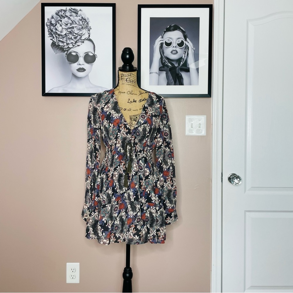 Free people floral tassel women’s dress